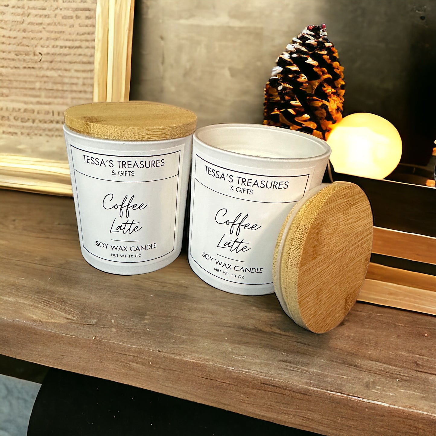 Coffee Latte candle
